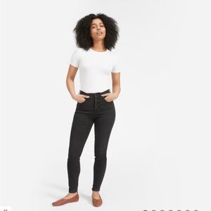 Everlane Authentic Stretch High-Rise Skinny Button Fly Jeans